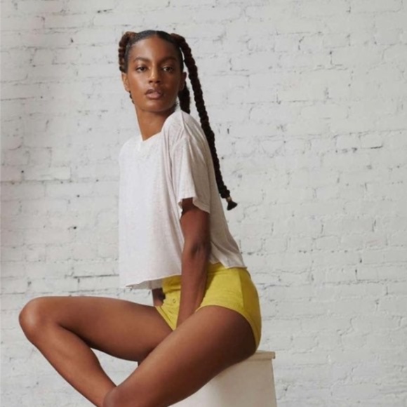 Urban Outfitters Tops - Out From Under White Burnout Tee Raw Hem | Urban Outfitters